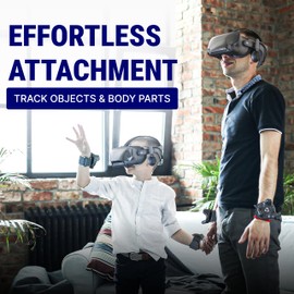 Skywin 1 Waist Belt and 2 Hand Strap for VR Trackers - Vive Tracker Straps for HTC Vive 3.0, 2.0 & Ultimate - Secure and Comfortable Full Body Tracker (Trackers Not Included)