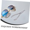 SEWACC Nose Pad Pliers for Eyeglass Repair Metal Jaw Pliers