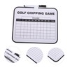 BESPORTBLE Erasable Golf Scoreboard Lightweight Plastic Scorebook Holder Double-Sided Writing