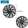 16" inch Universal Slim Fan Push Pull Electric Radiator Cooling