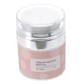 WOONEKY 30g Cosmetic Jar Airless Pump Travel Cream Pot Vacuum Facial Cream Box for Skincare Samples