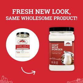 Goat Milk Powder by Hoosier Hill Farm, 2 Pound (Pack of 1) | Gluten Free, No Additives