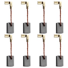 8pcs Carbon Brushes Set for Power Tools – Heavy Carbon Brushes Kit, Compatible with Makita GA4530R CB459 GA4534 GA5030 JS1000 PJ7000 TM3000C, Electric Motor Carbon Brushes for Electric Tools