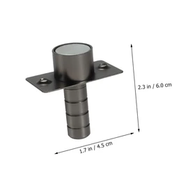 VILLFUL Invisible Door Stop Hidden Door Stopper Sturdy Stainless Steel Easy to Clean for Kitchen