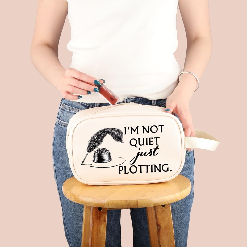 G2TUP Creative Writer Gift Don’t Stop Writing Makeup Bag Future