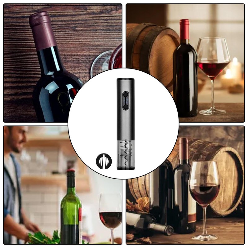 Electric Wine Opener - Automatic Opener with Foil Cutter |