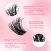 Lash Extension Kit DIY Lash Clusters 10-16mm 96pcs Individual Lashes