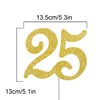 Decoración para tarta de números. 25