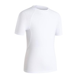 HYCOPROT Maglia a Compressione per Ragazzi Maniche Corte Base Layer Camicie a Compressione da Bambino Allenamento a Strato Base Traspirante e Asciugatura Rapida
