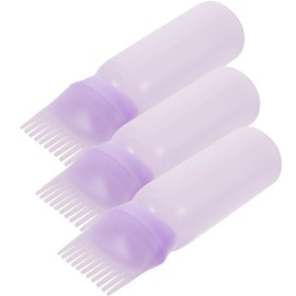 NOLITOY Hair Oil Bottle Applicator Root Comb Applicator Bottle Hair Dye Root Comb
