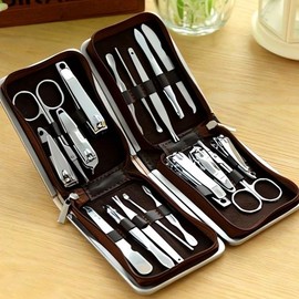 Stainless steel nail clipper set 9 types Metal utensil Round nail clipper Bottom support Steel nipper Professional use Cash on delivery or payment upon order / 스테인리스 손톱깎이 세트 9종 금속 기구 원형 네일 클리퍼 바닥 받침 강철 니퍼 전문 용 착불 또는 주문시 결제