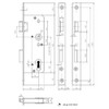 Format 4053569102872 - Glt Mortise Lock PZ. E72. VK8.D45.20kt. DR