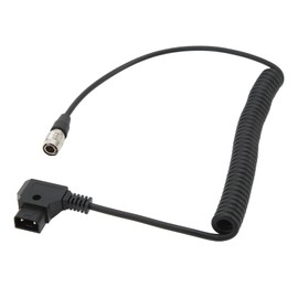 D Tap Male to 4 Pin for Hirose Female Power Cable Charging Cable for Sound Devices 688 633 Zoom F8