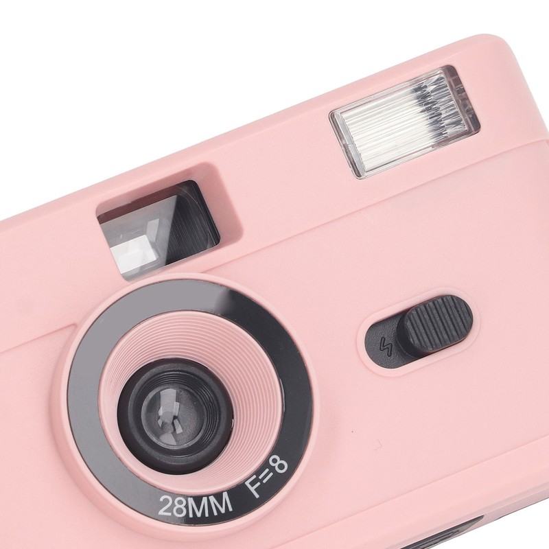 35MM Film Camera Reusable Lightweight Vintage Camera Built in Flash