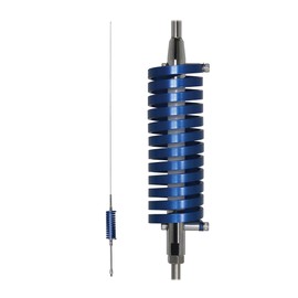 Browning BR-91-BL BR-91 63-in. 15,000-Watt Flat-Coil CB Antenna with 6-in. Shaft, Blue