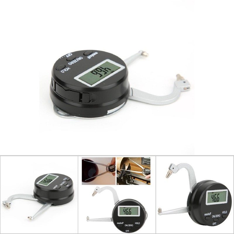 Electronic Measuring Caliper 0~25mm External Diameter Digital Displayed Measuring Gauge
