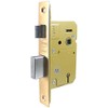 Asec 5 Lever Polished Brass BS 3621 Door Mortice Sashlock