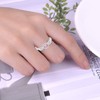 DkakoJew Women's Rings Adjustable Angel Wings Pink Ring Promise Ring