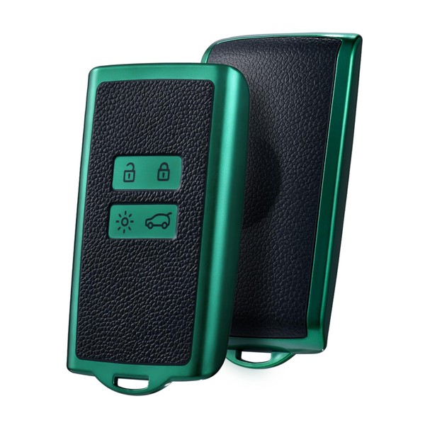 OATSBASF Car Key Case for Renault, 4 Button Key Case