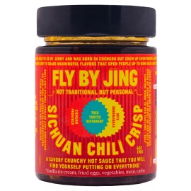 Fly by Jing NEW Fly by Jing Sichuan Chili Crisp, All-Natural & Vegan Chili Sauce, 6 oz