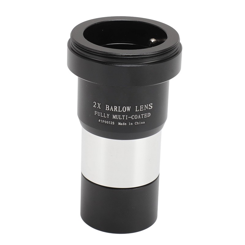 Barlow Lens 2X 1.25in Fully Multi Coated Metal Telescope Eyepiece