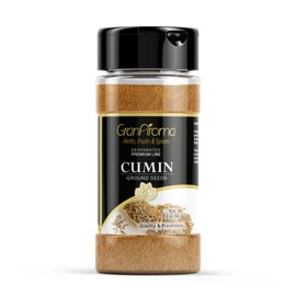 GranAroma Ground Cumin, 3.2 oz, Aromatic Spice, Tacos & Soups