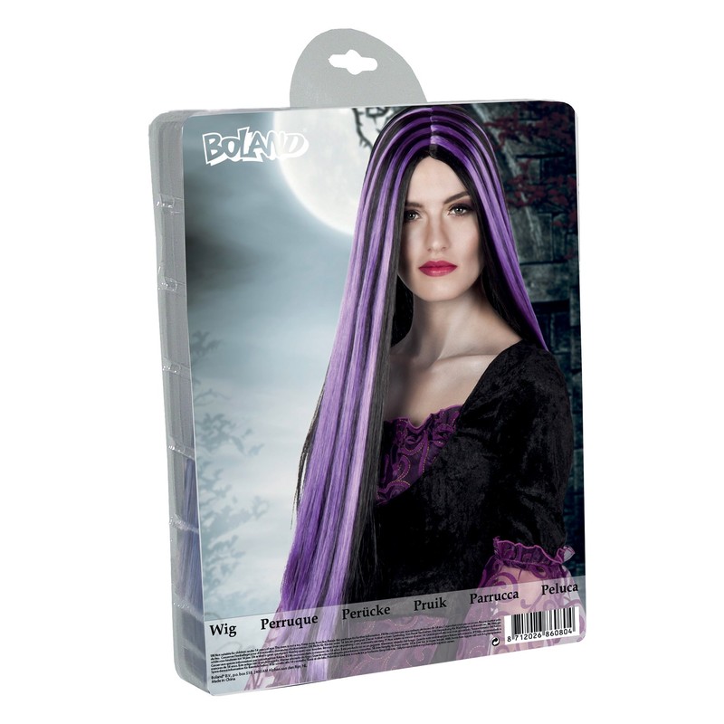 Boland 86080 Iona Wig Black / Purple