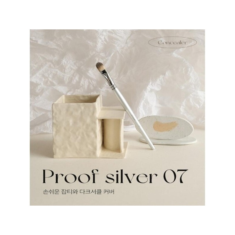 피카소 페이스 메이크업 컨실러 브러쉬 PROOF 실버 07 Picasso Face