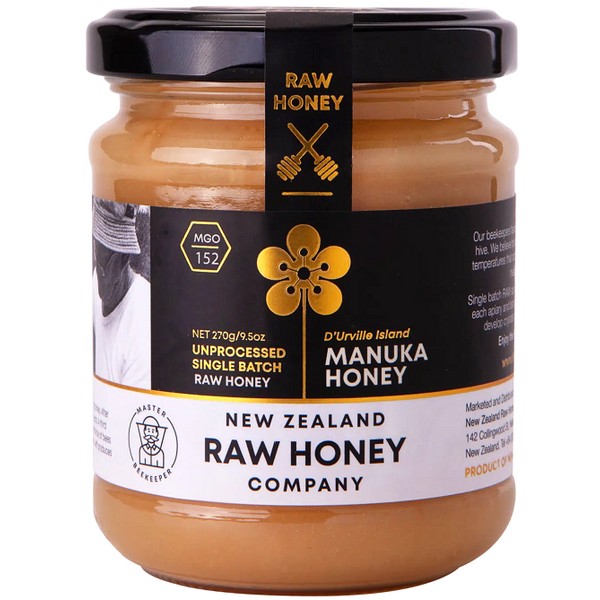 New Zealand Raw Honey Company - Manuka Honey MGO152+ 270g