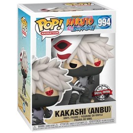 Naruto Shippuden Kakashi ANBU Funko Pop Vinyl Figure Special Edition Exclusive with Protector Case