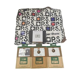 Papershoot Tote Bag Bundle I with 4 Camera Cases: Old Classic Black, Bianco Rose, Disco Cam White, All Signs Case – Stylish, Practical, and Versatile Camera Accessories Set