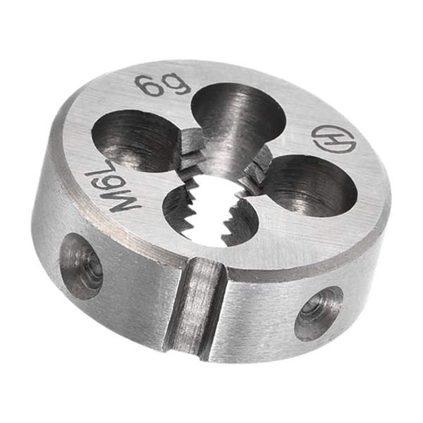 TA-VIGOR 1pc M6 x 1 Metric Adjustable Threading Die, Alloy