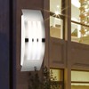 Globo E27 Cornus Energy Saving IP44 Outdoor Lamp, Stainless Steel