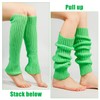 Leg Warmer, Soft Legwarmers 80s Fashion Ribbed Leg Warmers Elastic