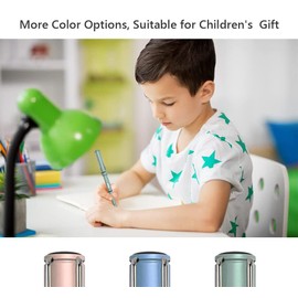 Yomaido Eternal Pencil - 3 Pieces Metal Inkless Pencils with 10 Interchangeable Graphite Pencil Head, Magic Pencil, Everlasting Pencil, Infinite Pencil Set, Endless Pencil, No Ink Pen