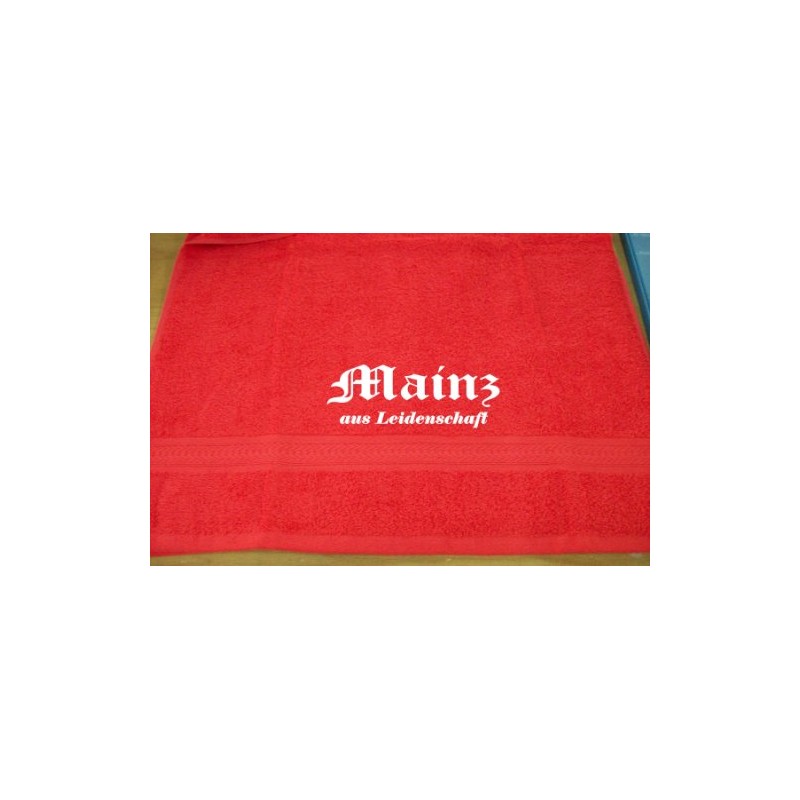 ShirtShop-Saar Mainz with Passion City Bath Towel, 70x140 cm