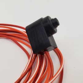 Interruptor de luz de freno delantero montado en el manubrio con cable de 50 pulgadas para Harley Street Glide, Electra Glide, Road Glide, Road Glide, Softail, Dyna, Sportster y V-Rod 2002-2017 –