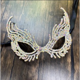 Masquerade Princess Rhinestone Venetian Mardi Gras Party Evening Prom Masquerade Mask Gift