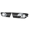 Pair of Fog Light Bezel Impact Resistant Strong Protection 25887505