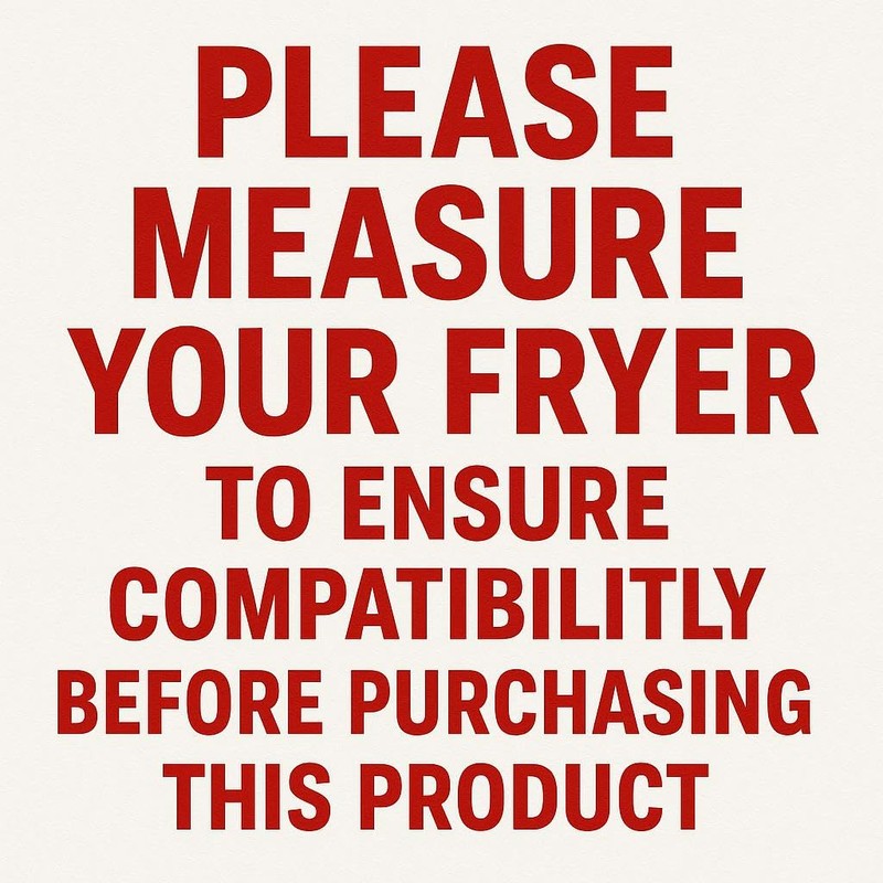 Fryer Cover Stainless Steel 65-80 Lbs Internal Size 27-7/8" L