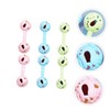 Toyvian 6pcs Rattle The Bell Newborn Rattle Teething Bell Rattle