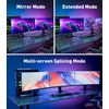 SWITCHFLUX DisplayPort 1.4 to HDMI 2.1 Cable (8K@60Hz,4K@120Hz,2K@144Hz) 10ft Uni-Directional