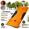 ACTIVE SPARK Summer Sleeping Bag - Orange / Black