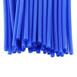 Motorcycle Spoke,36pcs Wheel Spoke Protector Motocross Covers Off Road Guard Wraps Kit(Blue)