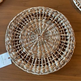 Hearth & Hand Natural Woven Plate Charger Single Placemat Hearth & Hand with Magnolia