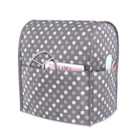 Stand Mixer Cover for KitchenAid 4.5Qt/5Qt Mixer Cloth Cover with Pocket Mixer and Accessories Storage Luxja Grade Dot