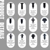 AMZAUTO Automotive Clips and Fasteners, 240 PCS Bumper Retainer Clips,