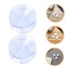 Gatuida 16pcs Transparent Double Sided Non Slip Pads Glass Table