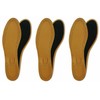 Lenzen 3 Pairs Premium Leather Insole with Activated Carbon -