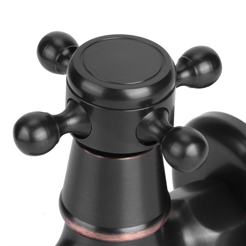 Retro Style Brass Single Handle Single Cold Quick Open Faucet